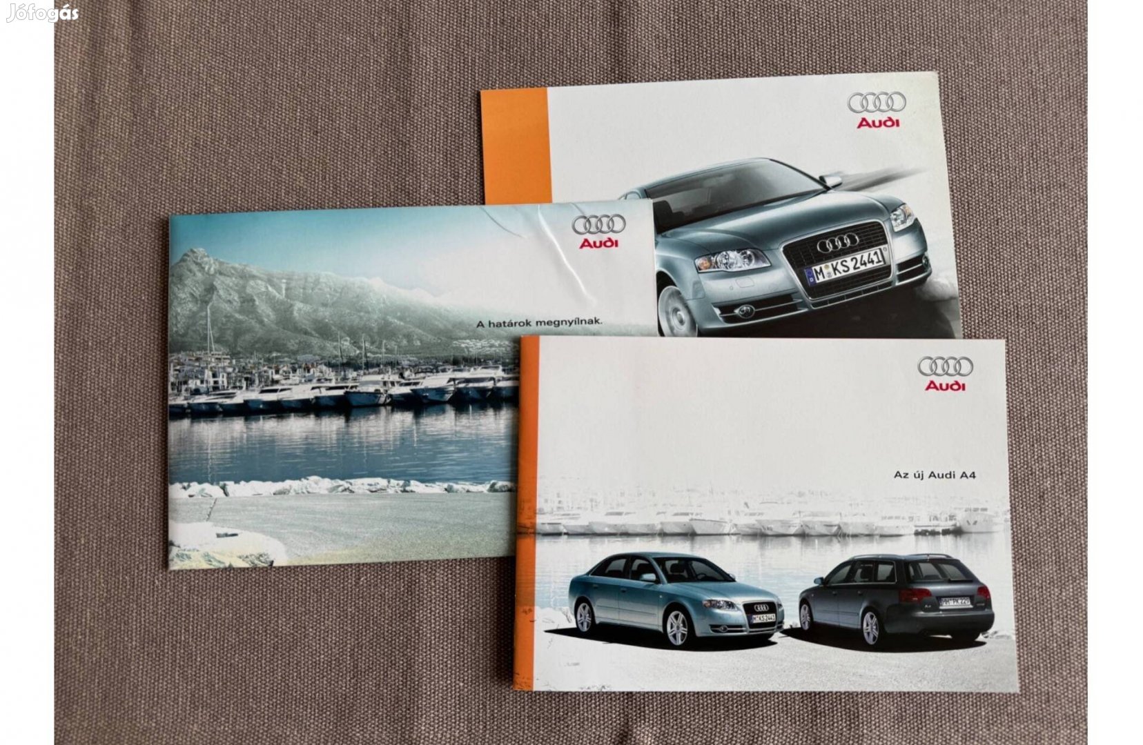 Audi A4 katalógus prospektus, magyar nyelvű