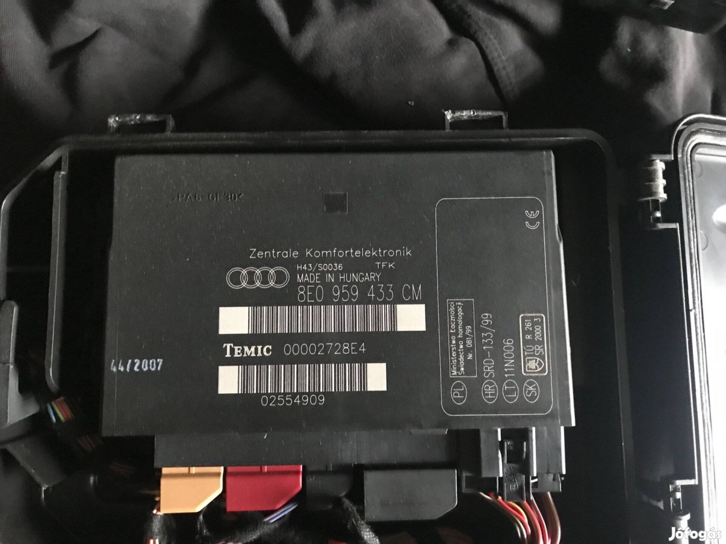 Audi A4 komfort elektronika