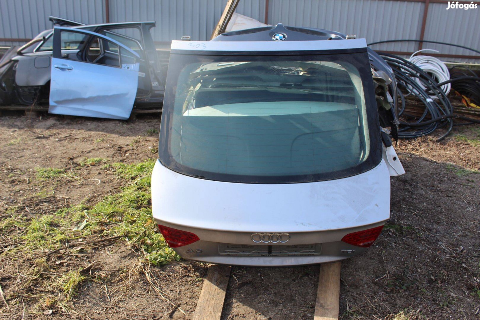 Audi A5 5P 2011 Csomagtérajtó üresen szélvédővel (303)