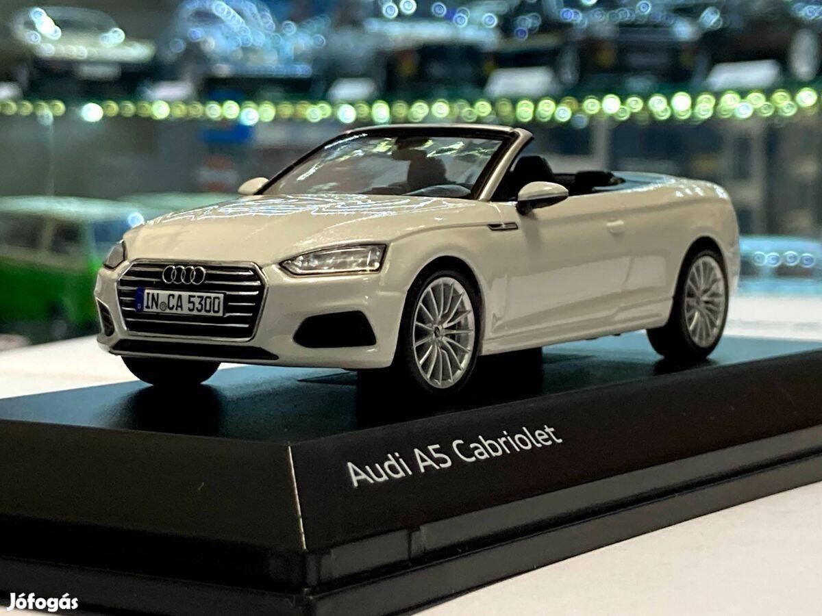 Audi A5 Cabriolet 2017 1:43 1/43 Spark Dealer Edition