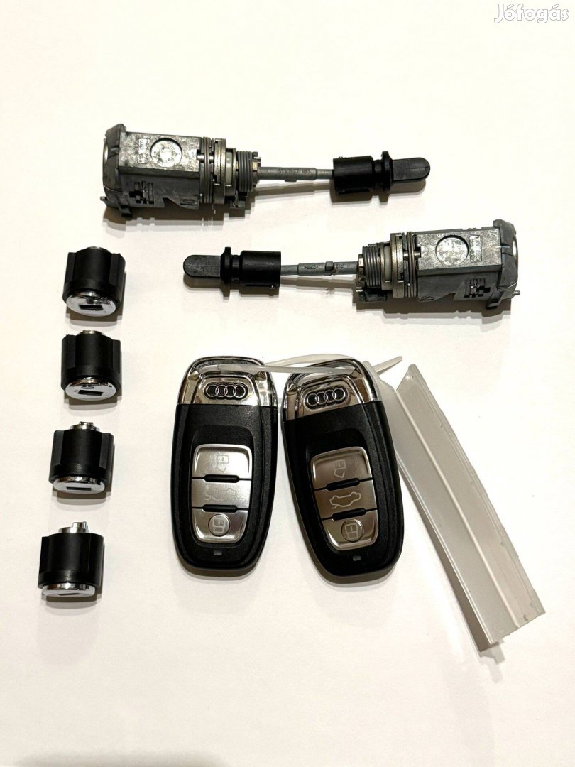 Audi A5, S5, A4, S4 zárgarnitúra kulcsokkal