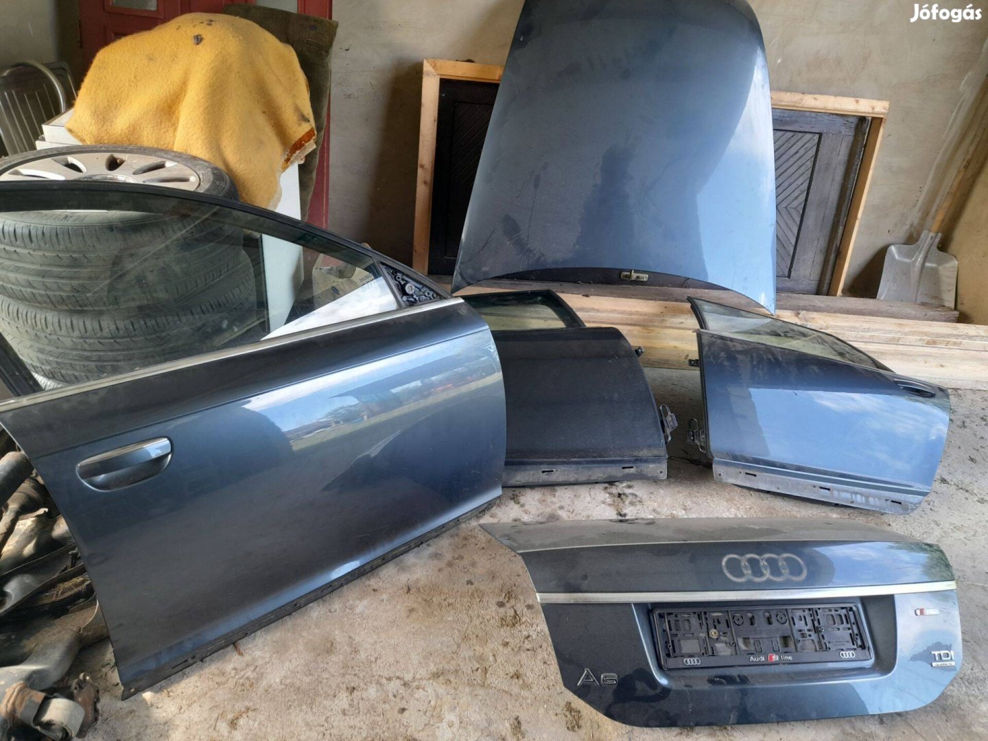 Audi A6 2004-2011 rozsdamentes ajtó/motorháztető eladó