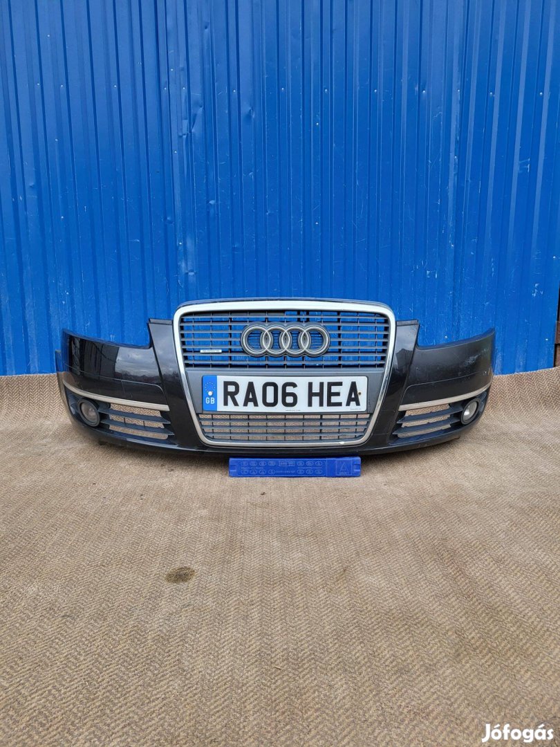 Audi A6 4F C6 gyári 4F0807437C első lökhárító fekete