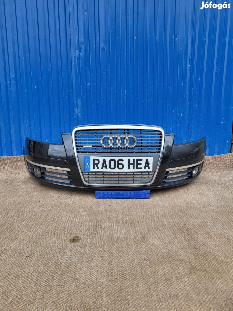 Audi A6 4F C6 gyári 4F0807437C első lökhárító fekete
