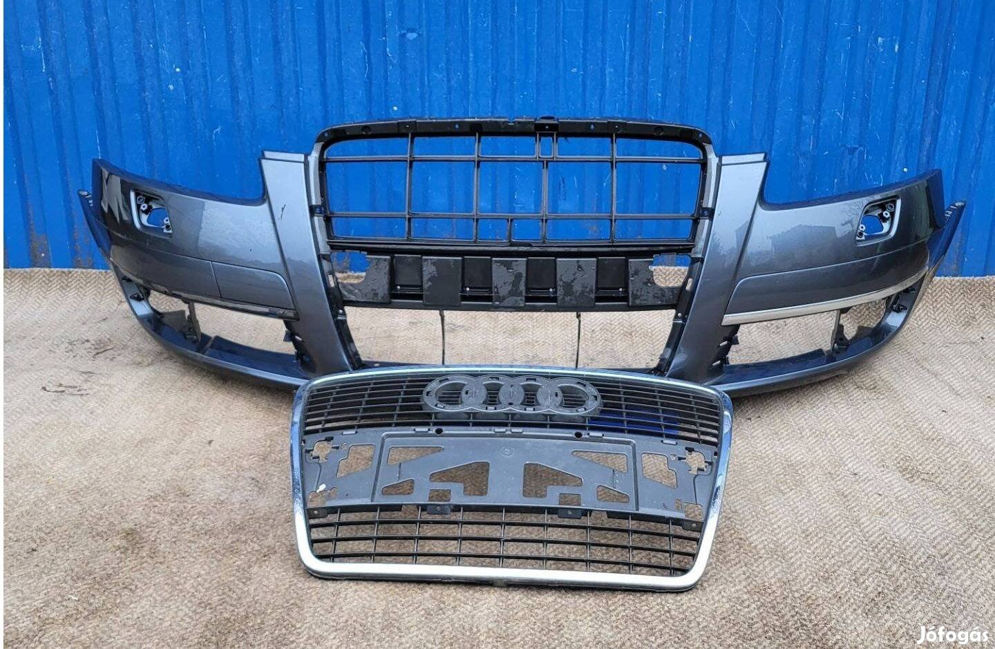 Audi A6 4F C6 gyári 4F0853651 radaros hűtőrács 2004-11