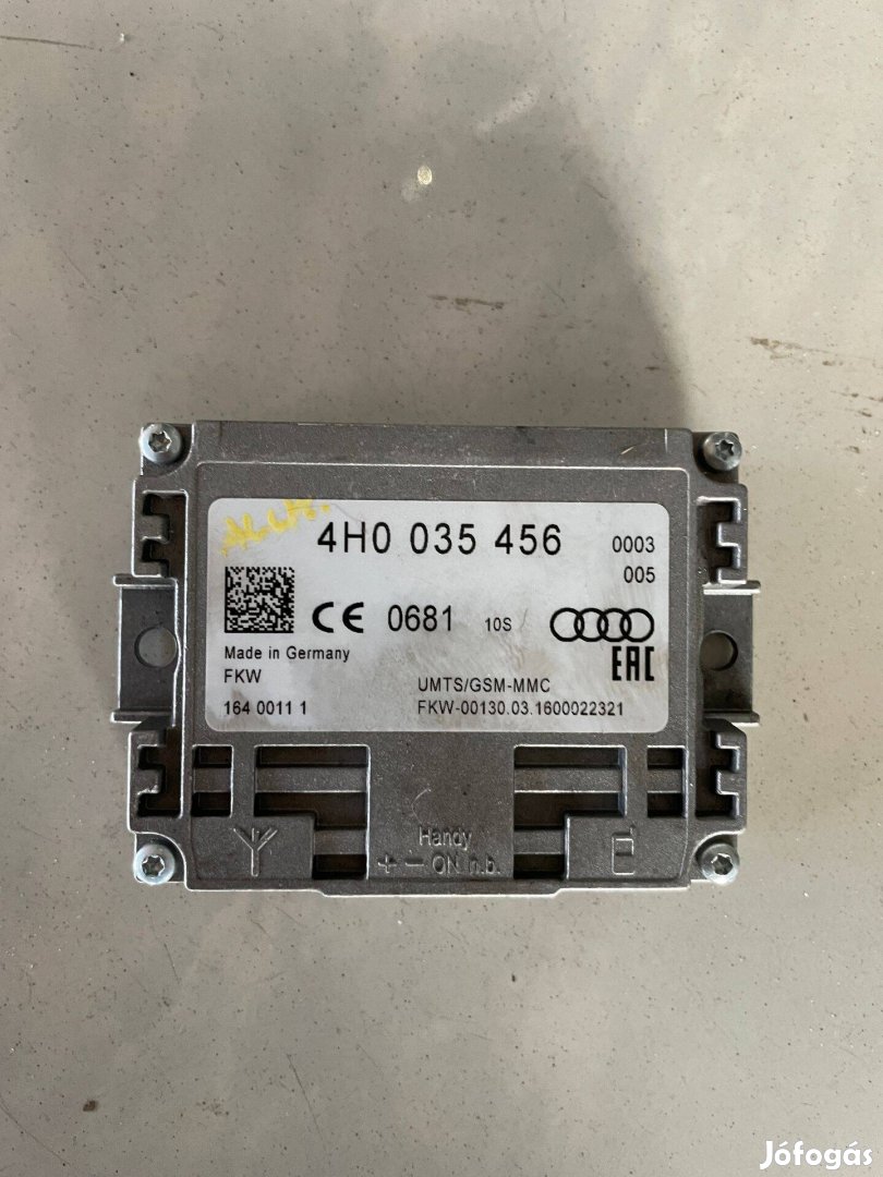 Audi A6 4G C7 Antenna Erősítő Vezérlő 4H0035456 Mib2