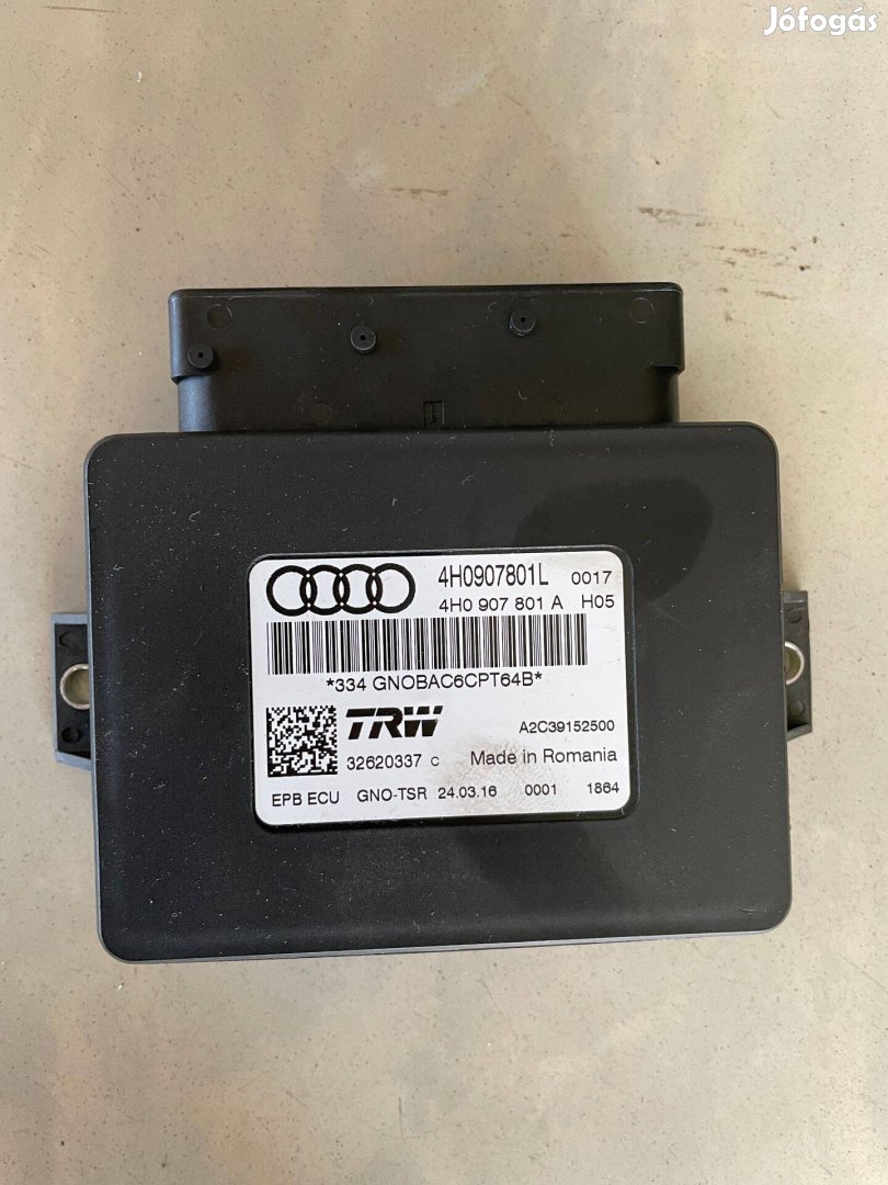 Audi A6 4G C7 Kézifék Vezérlő 4H0907801L A8
