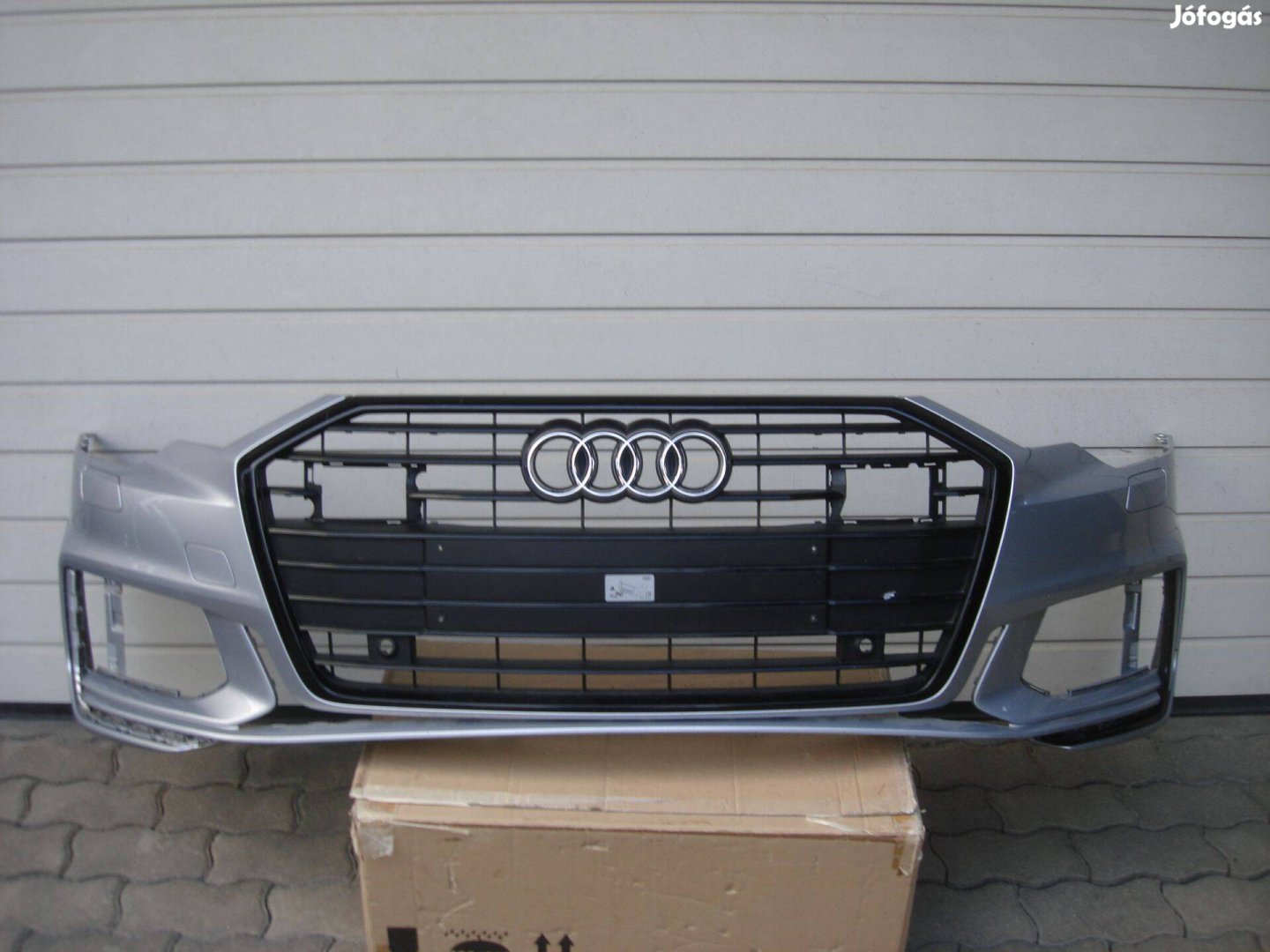 Audi A6 4K S-Line mosós első lökhárító 4K0807437C 2018-tól