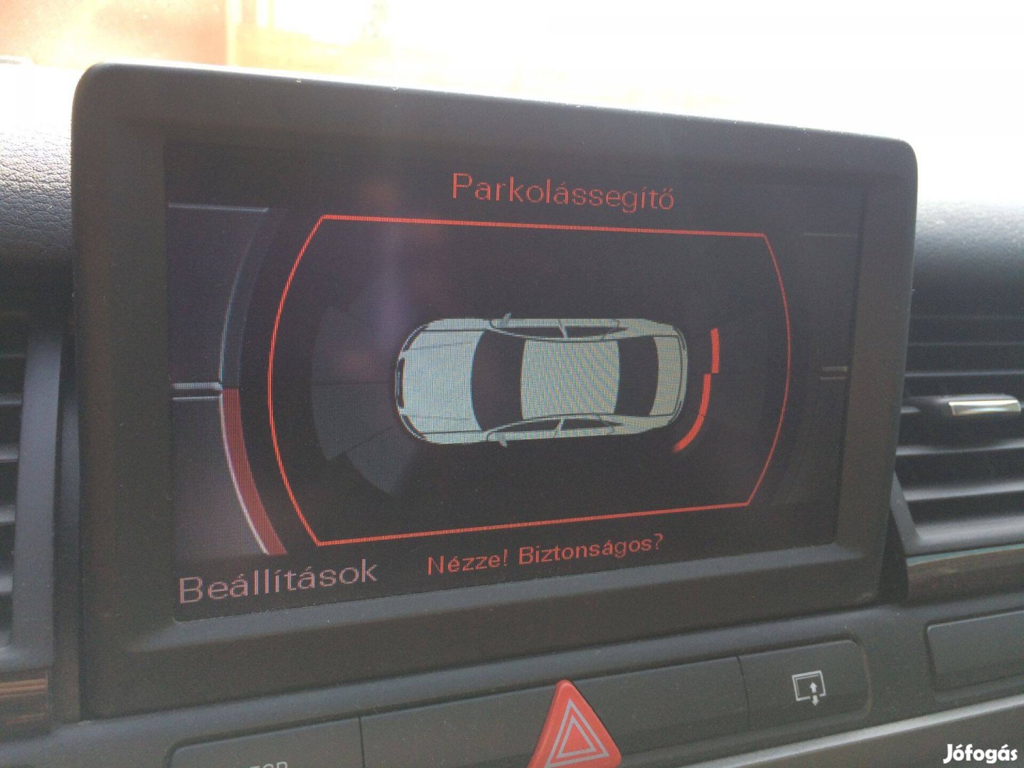 Audi A6 A8 4F 4E C6 D3 Grafikus Parkradar Modul Vizuális 2002-2008