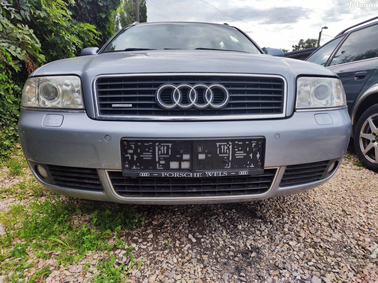 Audi A6 C5 Ly7l Facelift mosós radaros lökhárító 2000-2004
