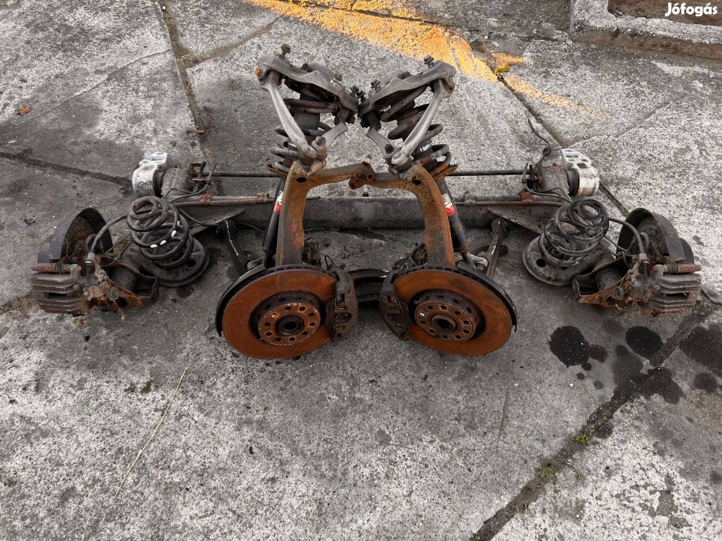 Audi A6 C5 első hátsó futómű