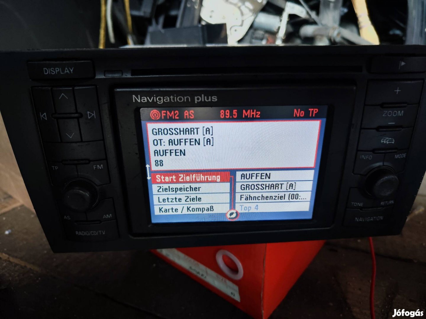 Audi A6 C5 gyári navigáció kodjával együtt 