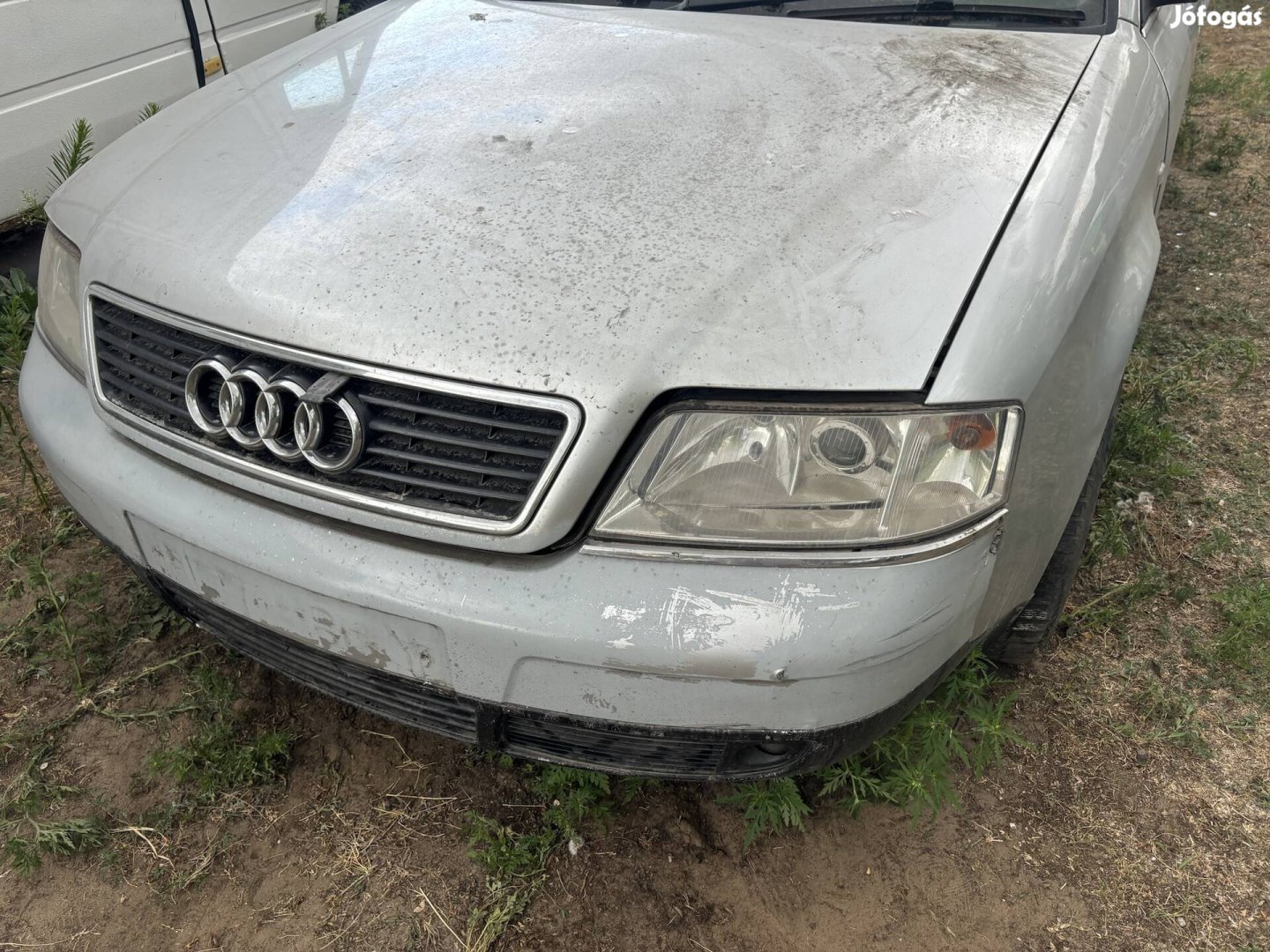 Audi A6 C5 lámpa lökhárító motorháztető homlokfal zárhíd 