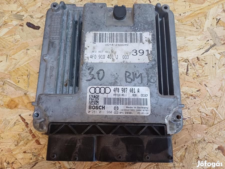 Audi A6 C6 4F ( 2004-2011) 3.0Tdi V6 Diesel Motorvezérlő