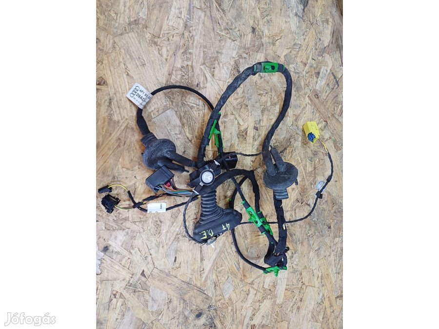 Audi A6 C6 4F 2004-2011 Bal Első Ajtó Kábelköteg