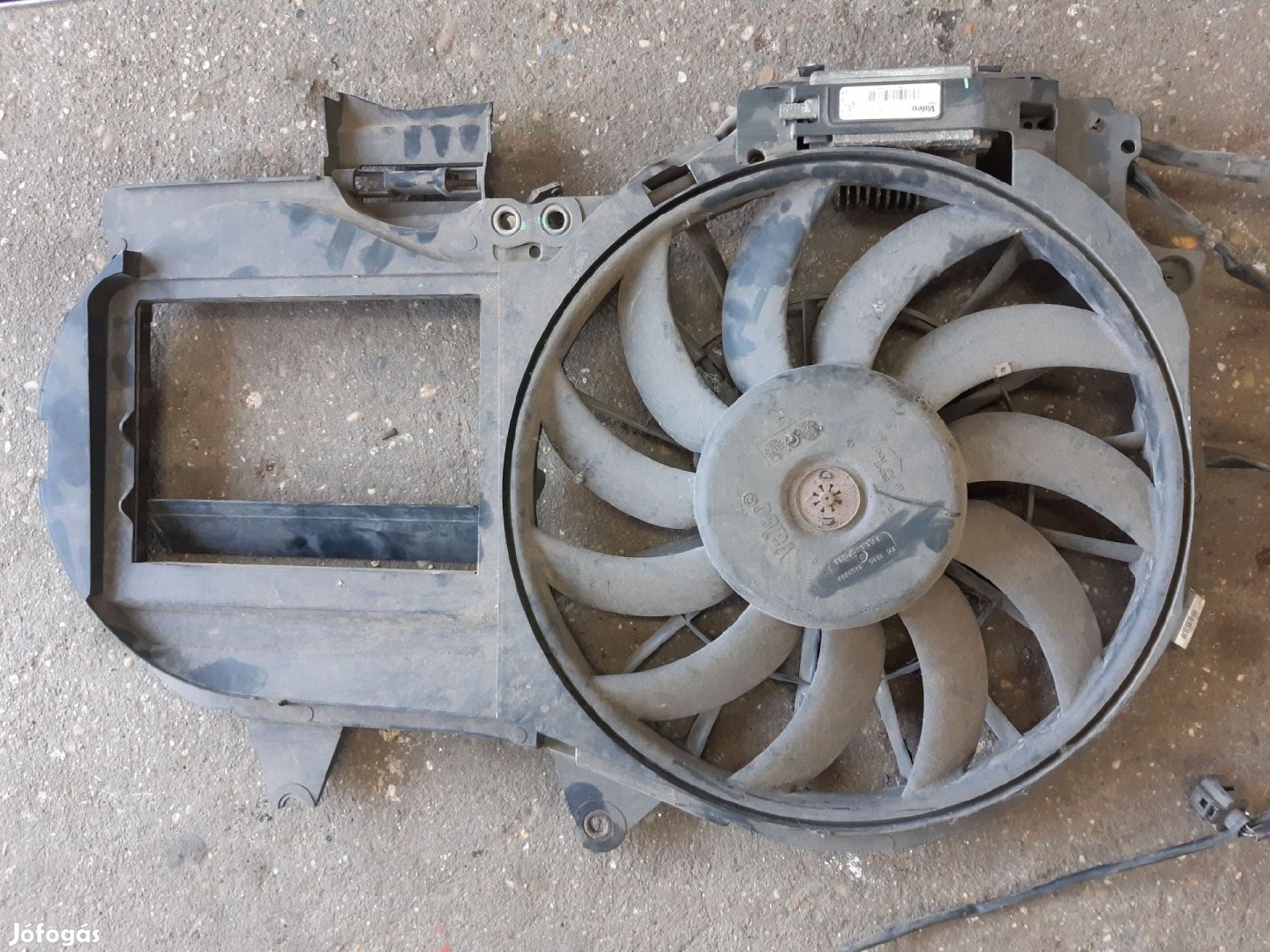 Audi A6 C6 Vízhűtő Ventilátor