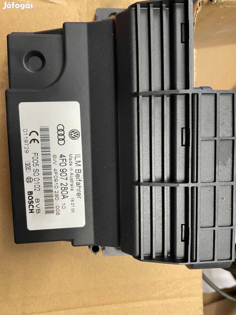 Audi A6 C6 - 4F fedélzeti vezérlő 4F0907280A 2004-2011 posta megoldhat