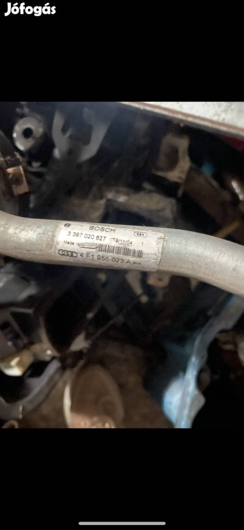 Audi A6 C6 ablaktörlő mechanika 4 F1 955 023 posta megoldható