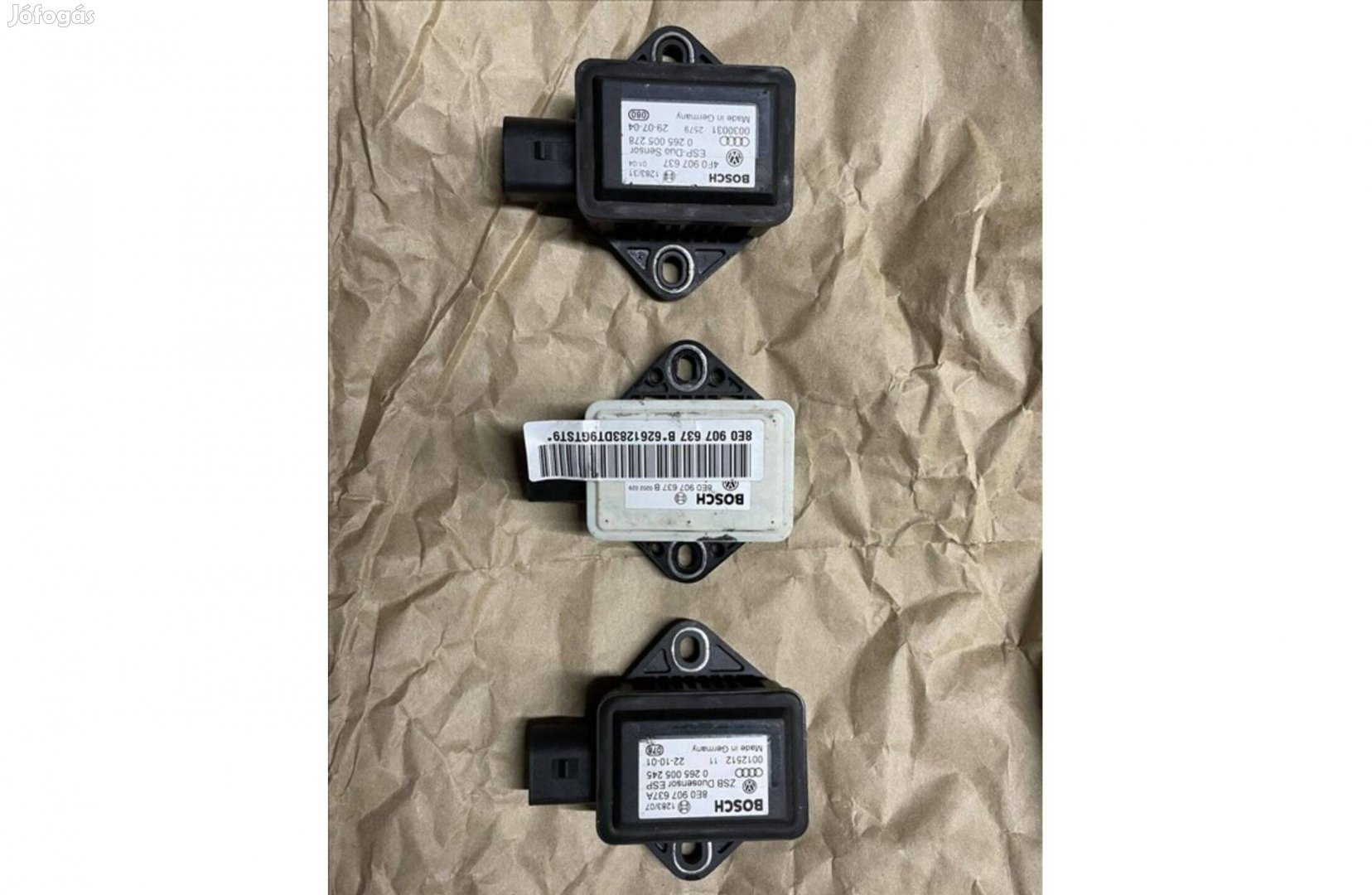 Audi A6 C6 esp szenzor 4f0907637