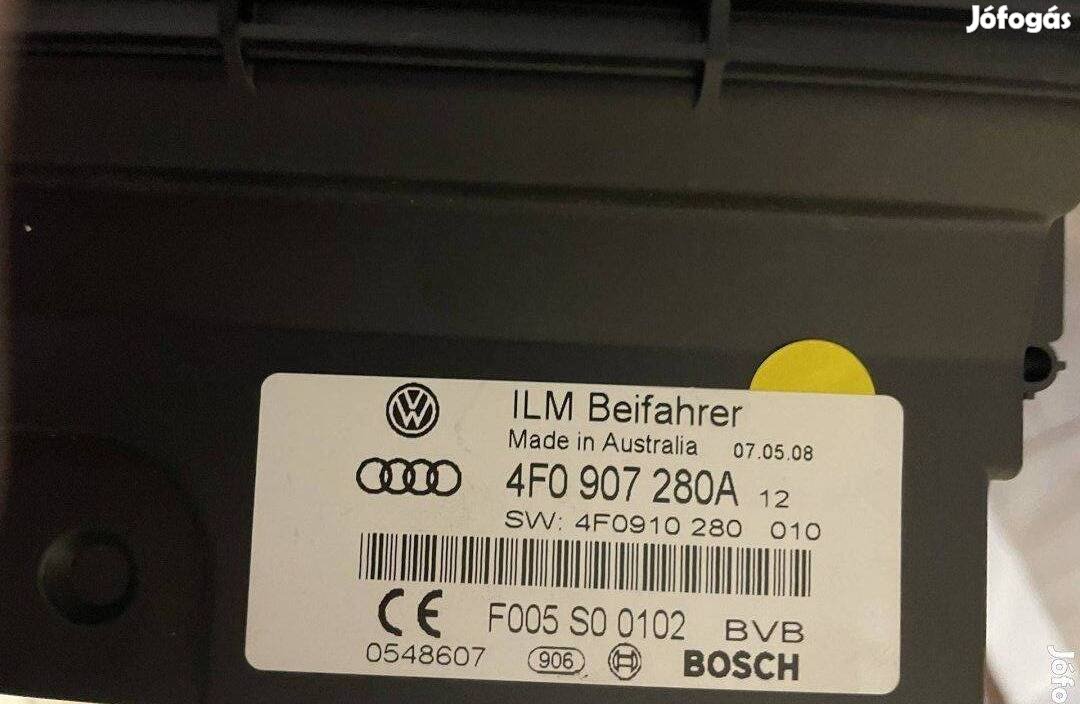 Audi A6 C6 komfort elektronika beszerelési garancia 4F0 907 280