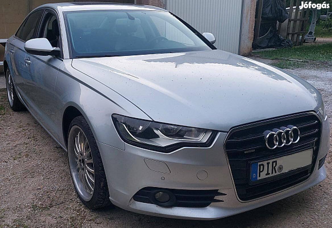 Audi A6 C7 4G első lökhárító géptető motorháztető