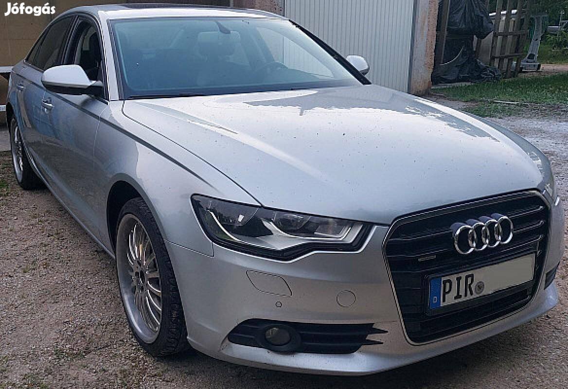 Audi A6 C7 4G első lökhárító géptető motorháztető