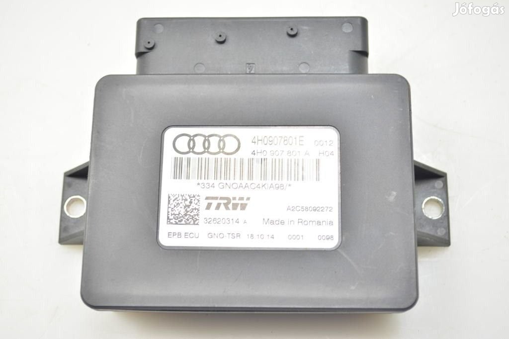 Audi A6 C7 Elektromos kézifék modul 4H0907801E