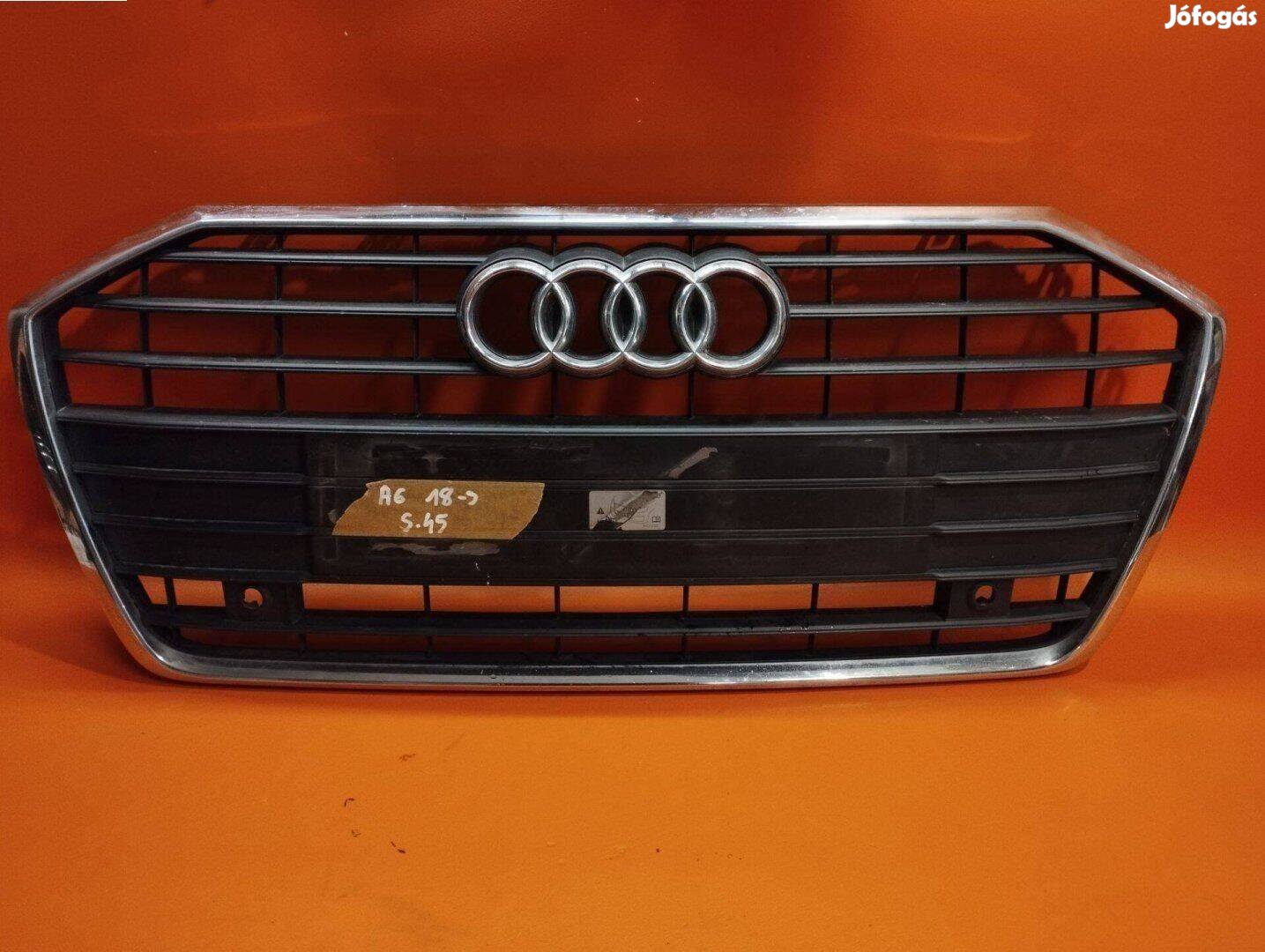 Audi A6 C8 hűtőrács középrács 18-tól 4K0853651 (S.45)