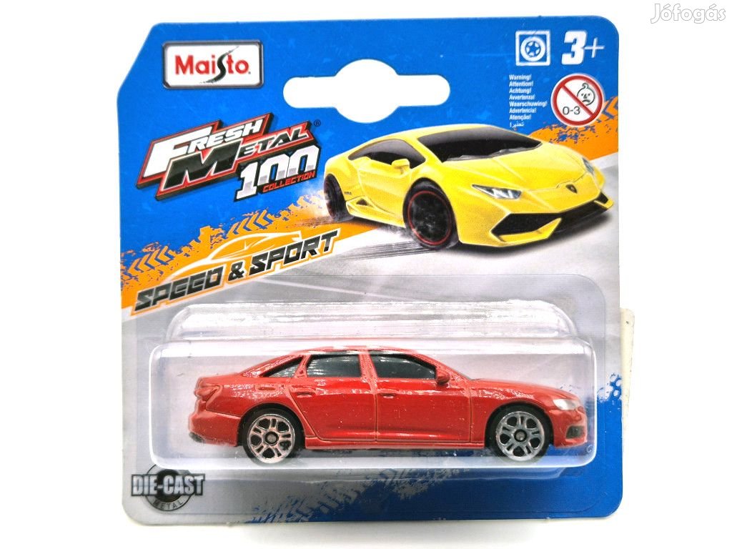 Audi A6 (2019) - piros -  Maisto - 1:64