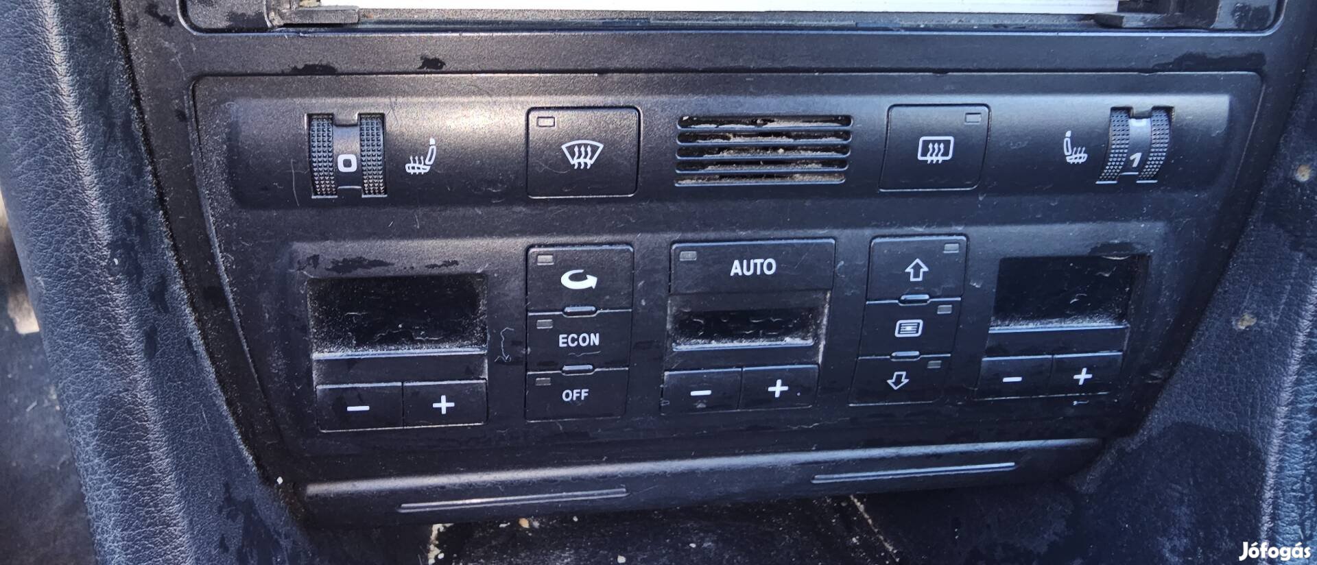Audi A6 digit klimás fütés kapcsoló panel 12000
