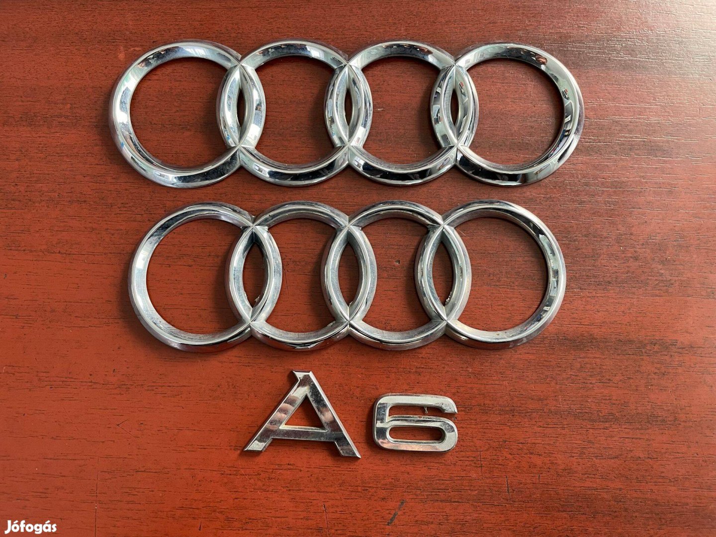 Audi A6 gyári embléma felirat logo