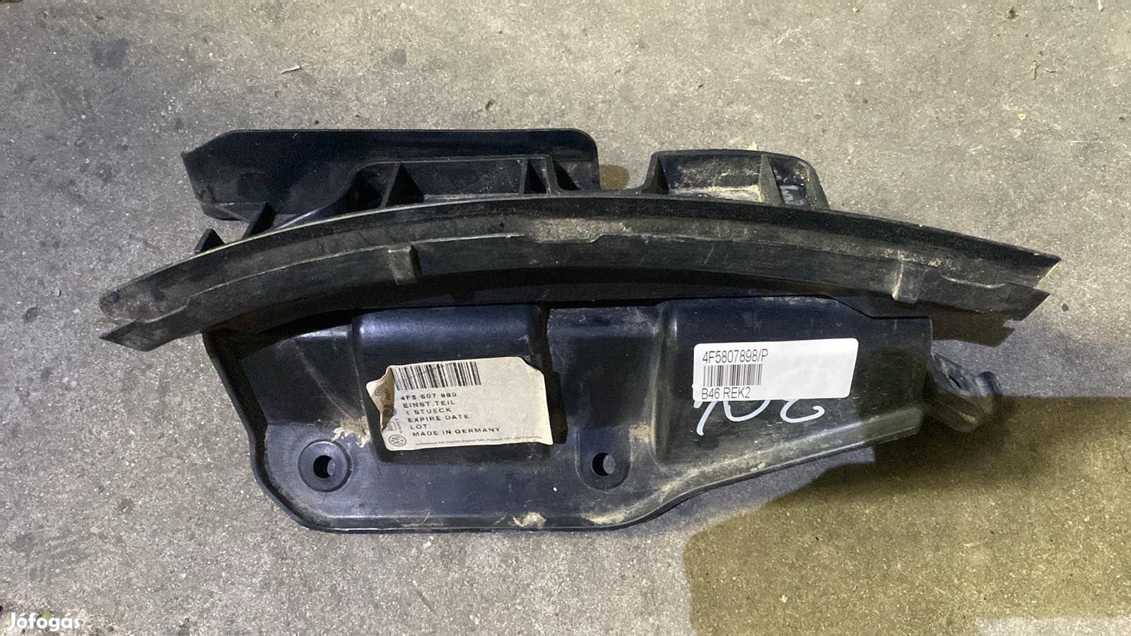 Audi A6 jobb lökhárító oldal tartó 4F5807898 eladó