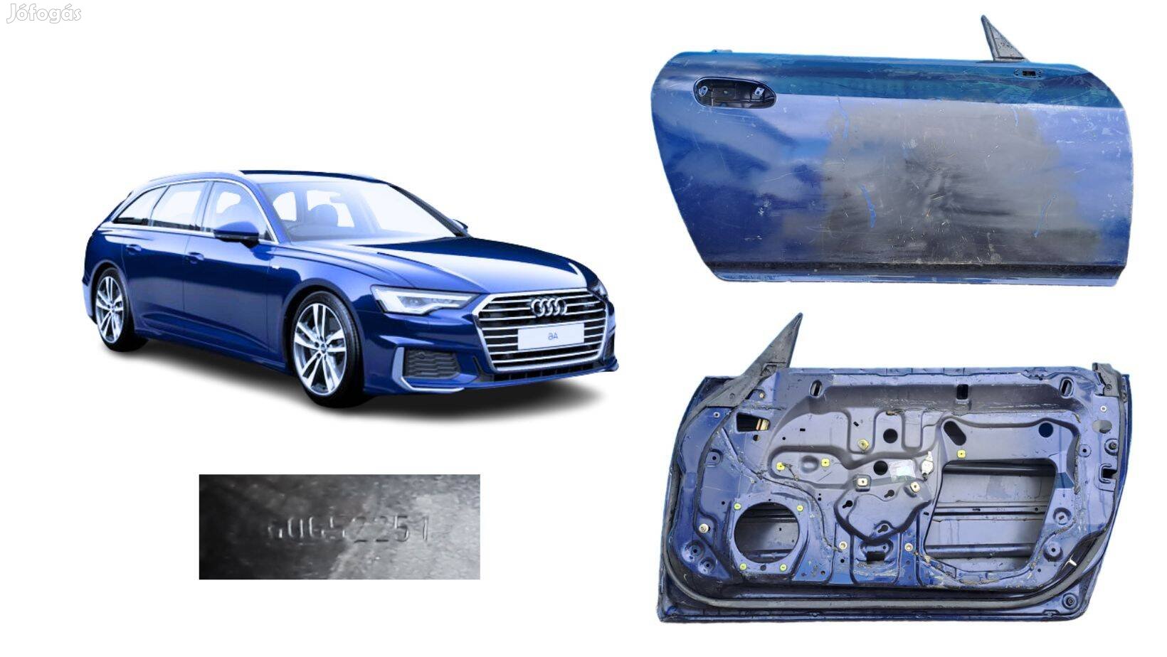 Audi A6 kombi jobb első ajtó csz GD652251