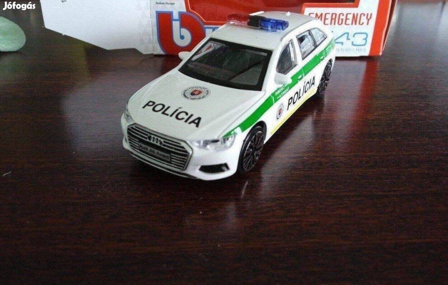 Audi A6 kombi szlovak police kisauto modell 1/43 Eladó