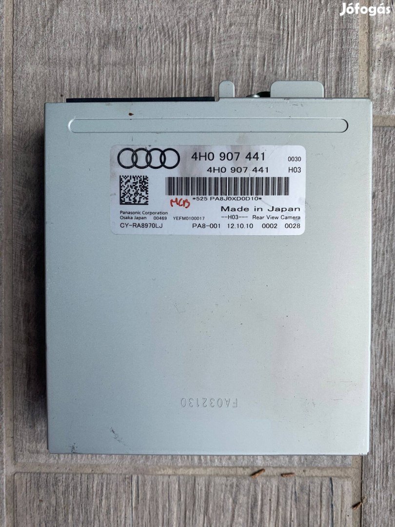 Audi A8 4H D4 Tolató Kamera Vezérlő Modul 2010-2013 4H0907441