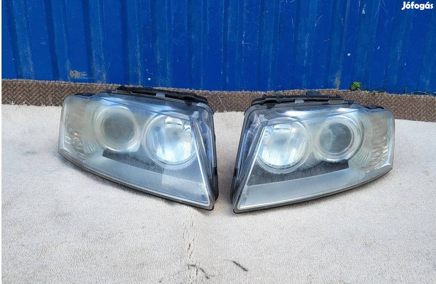 Audi A8 D3 4E gyári 4E0941003BQ bal, 4E0941004BQ jobb xenon fényszóró