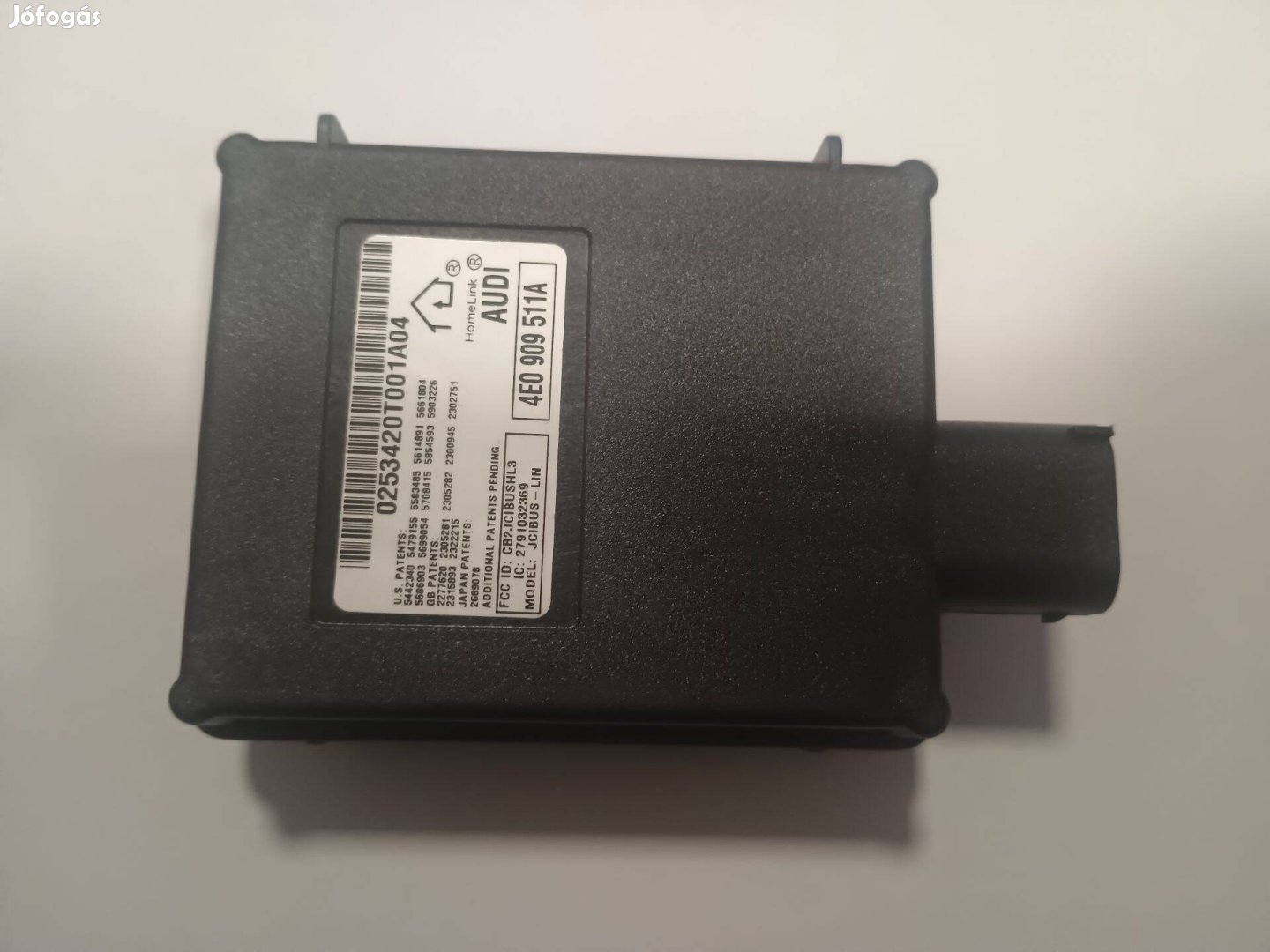 Audi A8 Homelink garázskapu modul 4E0 909 511A