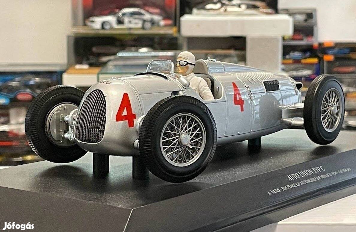 Audi Auto Union Typ C Nr.4 Monaco GP 1936 1:18 1/18 Minichamps