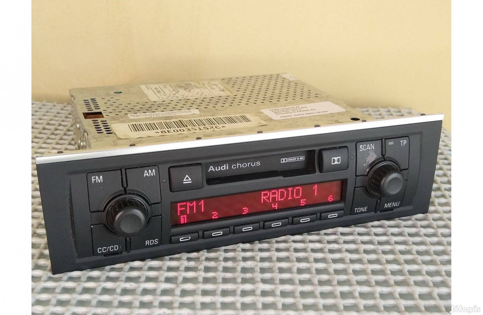 Audi Chorus II 8E0035152 gyári OEM rádió - Auz2Z2B2333556