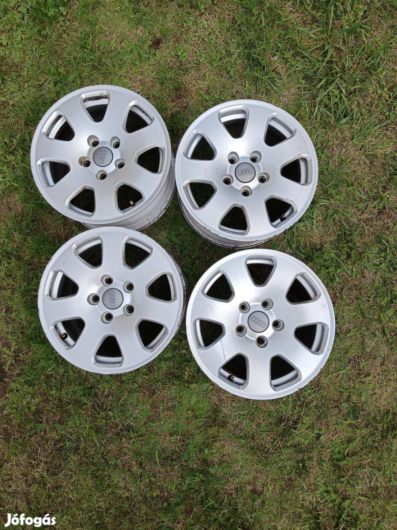 Audi Gyári Alufelni 5x112 15coll 4db eladó