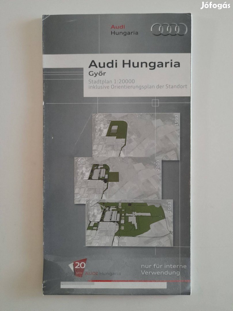 Audi Győr térkép