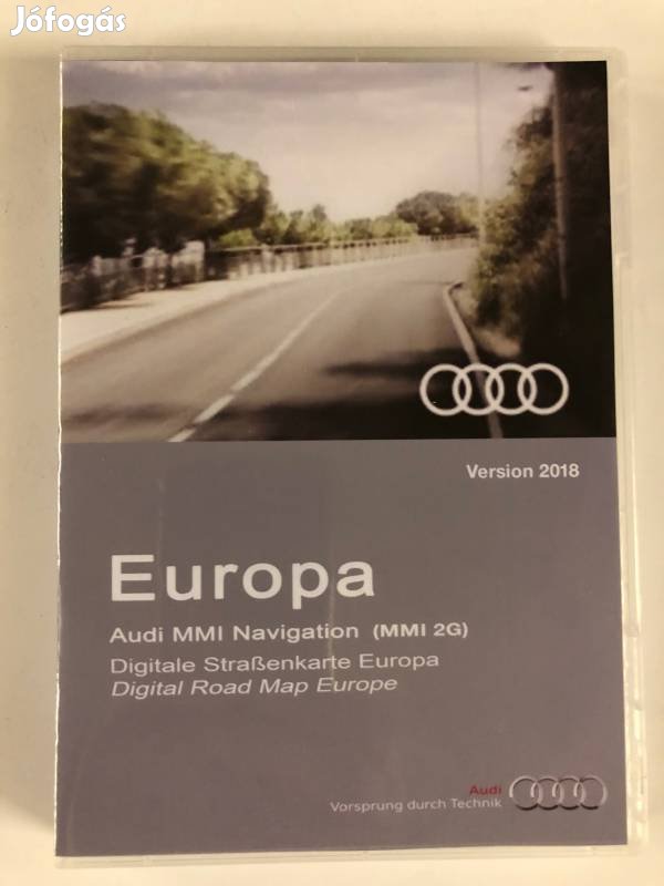 Audi MMI 2G 2018 Full EU navigáció frissítés