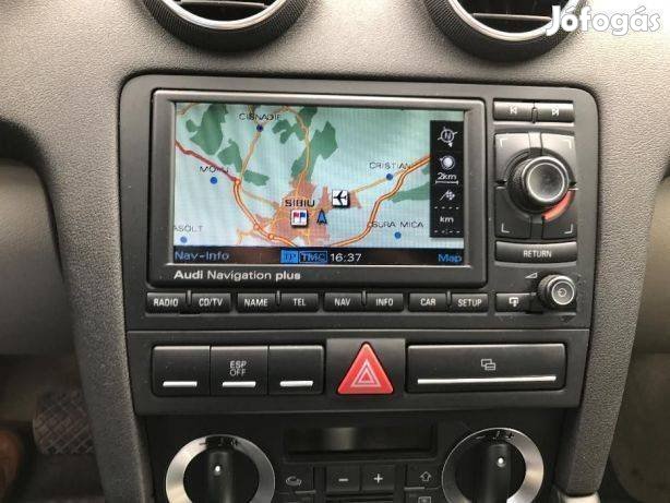 Audi Navigation Plus RNS E navigáció Kelet Közép EU térkép
