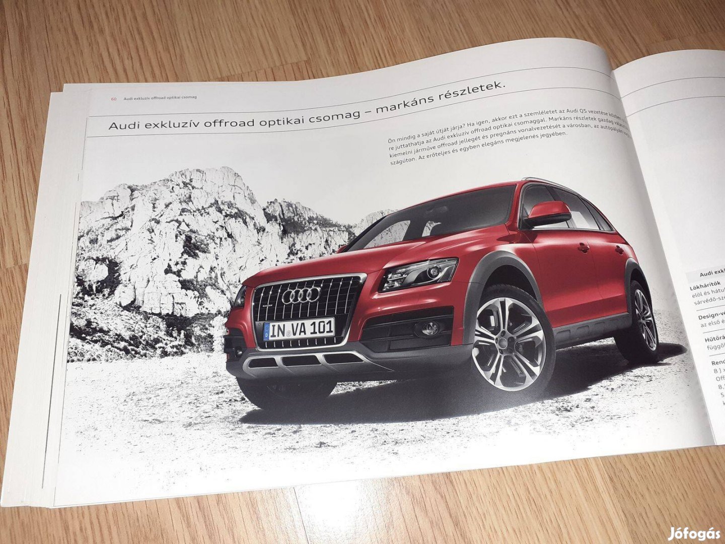 Audi Q5 prospektus - 2011, magyar nyelvű