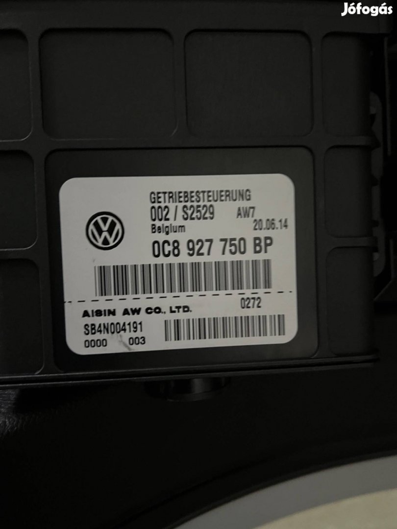 Audi Q7, Vwtouareg 7P Automata váltó vezérlőegység,0C8 927 750 BP
