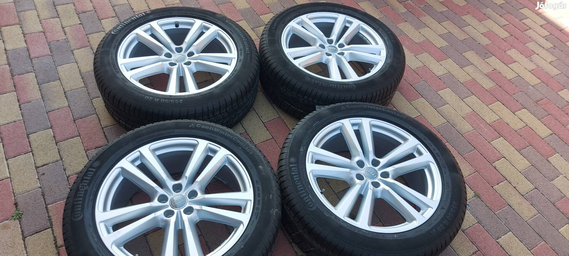 Audi Q7 gyari teli kerek 5x112  20 coll