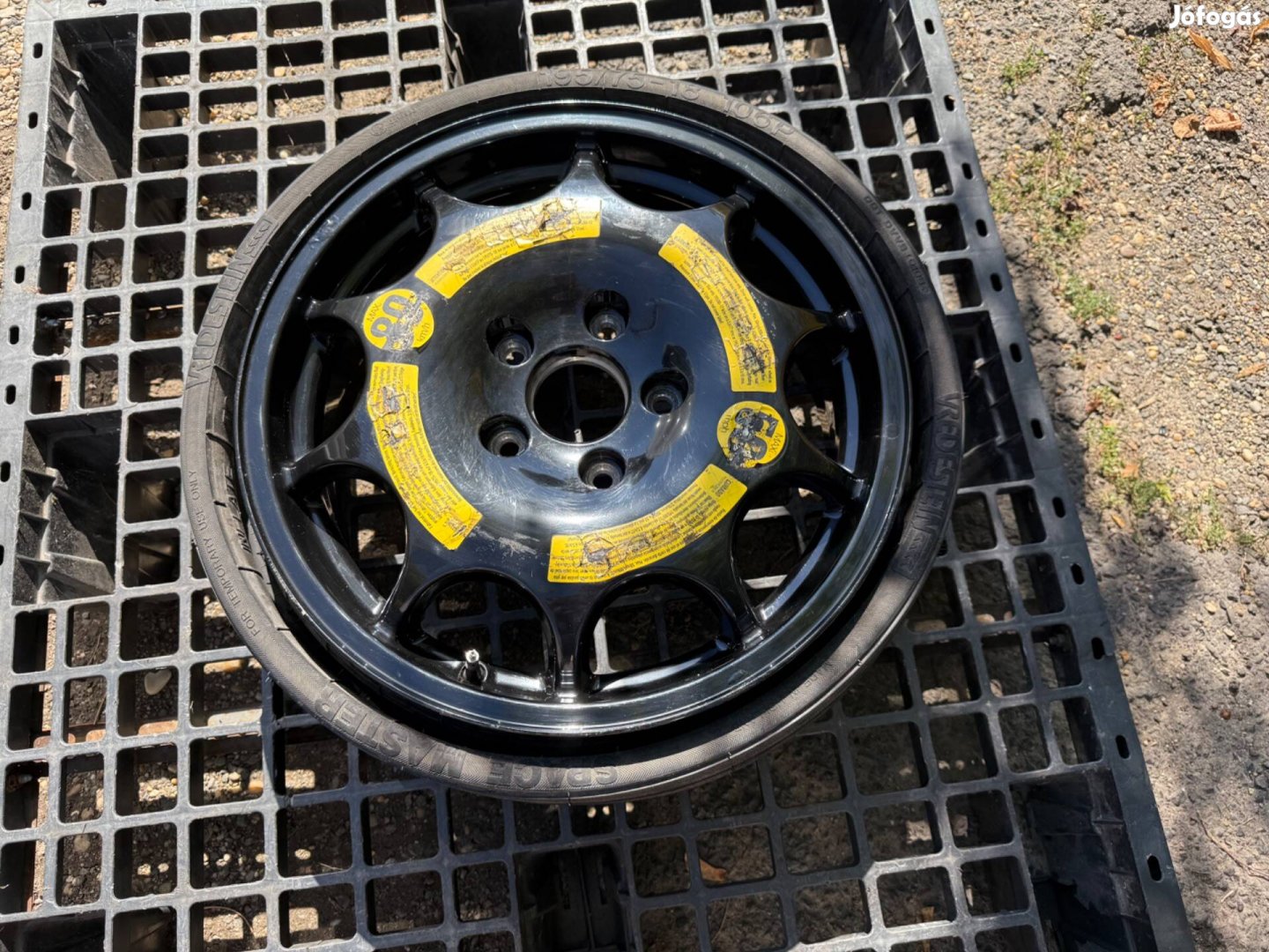 Audi Q7 helytakarékos pótkerék 4l0601025k 4l0601010