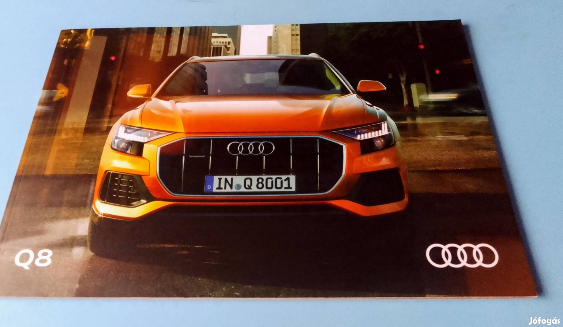 Audi Q8 (2018) magyar prospektus, katalógus.