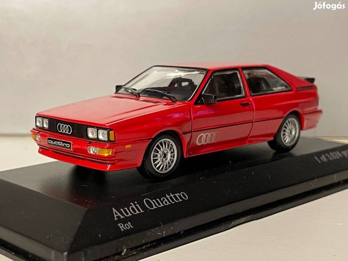 Audi Quattro 1981 1:43 Minichamps Limited Ed. 3024!