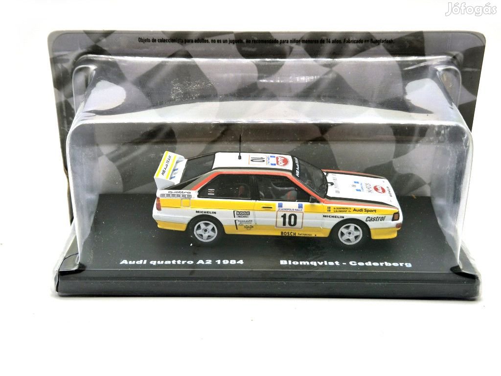 Audi Quattro #10 - Acropolis Rally (1984) - Stig Blomqvist - Bjorn Ce